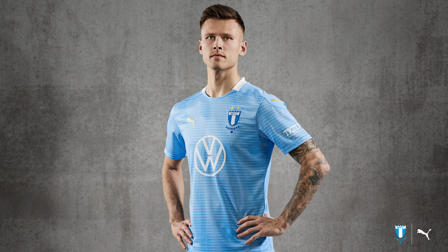 Nya drömmar, samma färg här är MFFs nya matchtröja Malmö FF