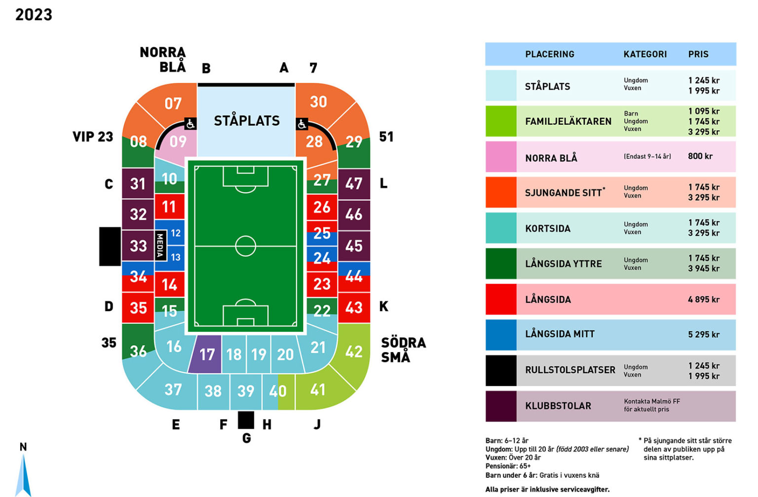 Årskort 2023 Malmö FF